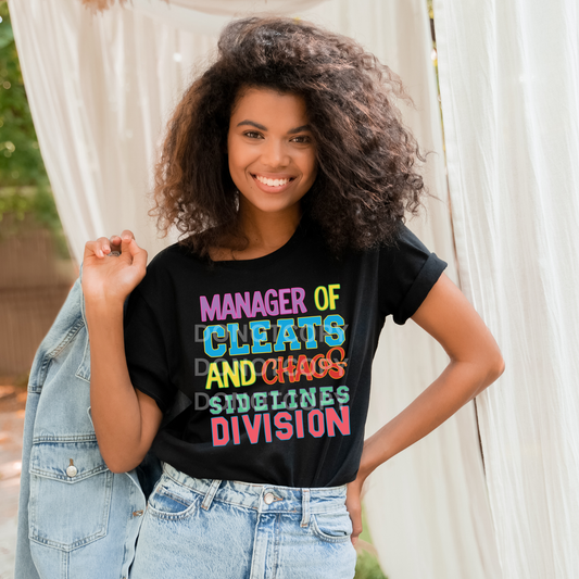 Manager Cleats & Chaos- PNG