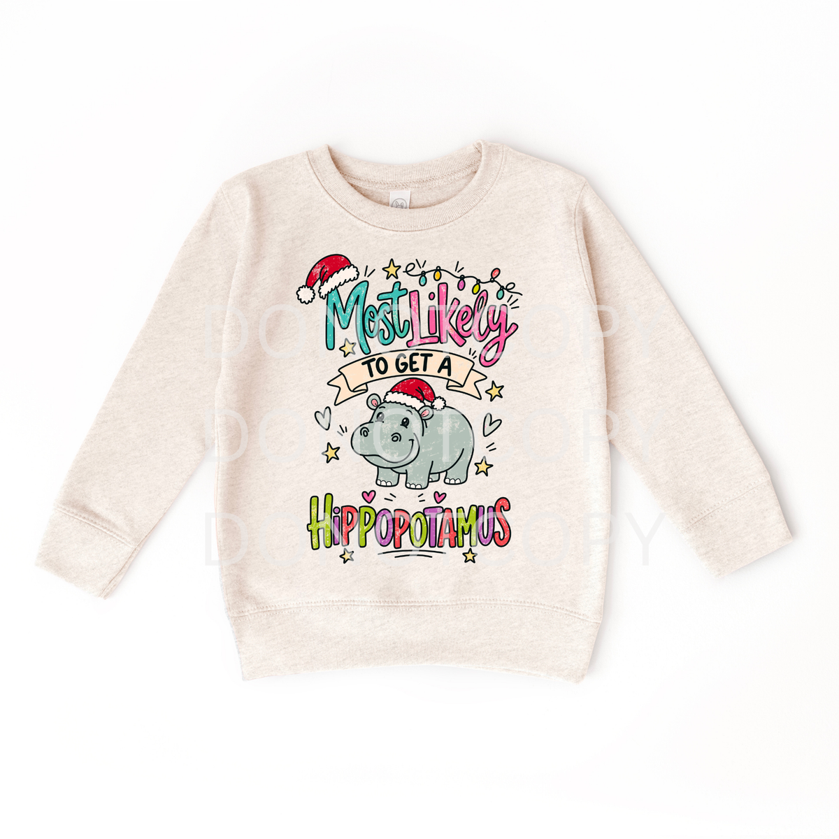 Most Likely To Get A Hippo- YOUTH Tee or Sweatshirt