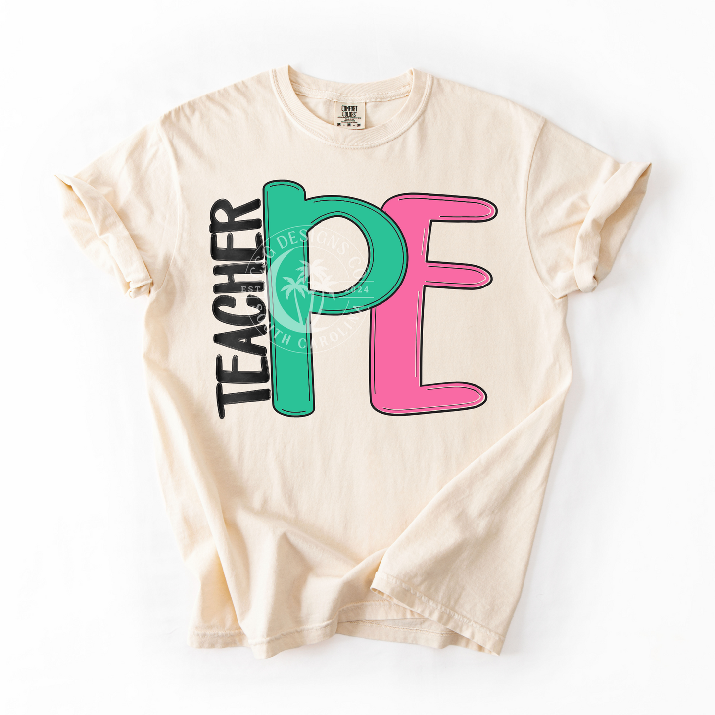 PE TEACHER- NEON- PNG