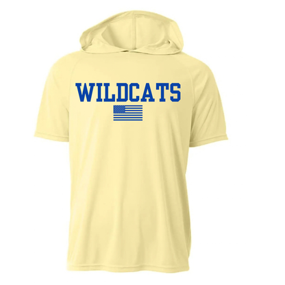 Wildcats Performance Hooded Tee- Youth & Adult