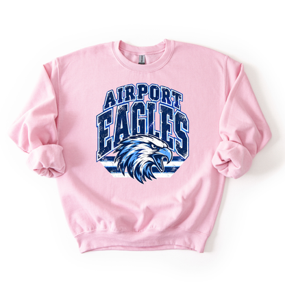 Airport Vintage Mascot Sweatshirt- ADULT