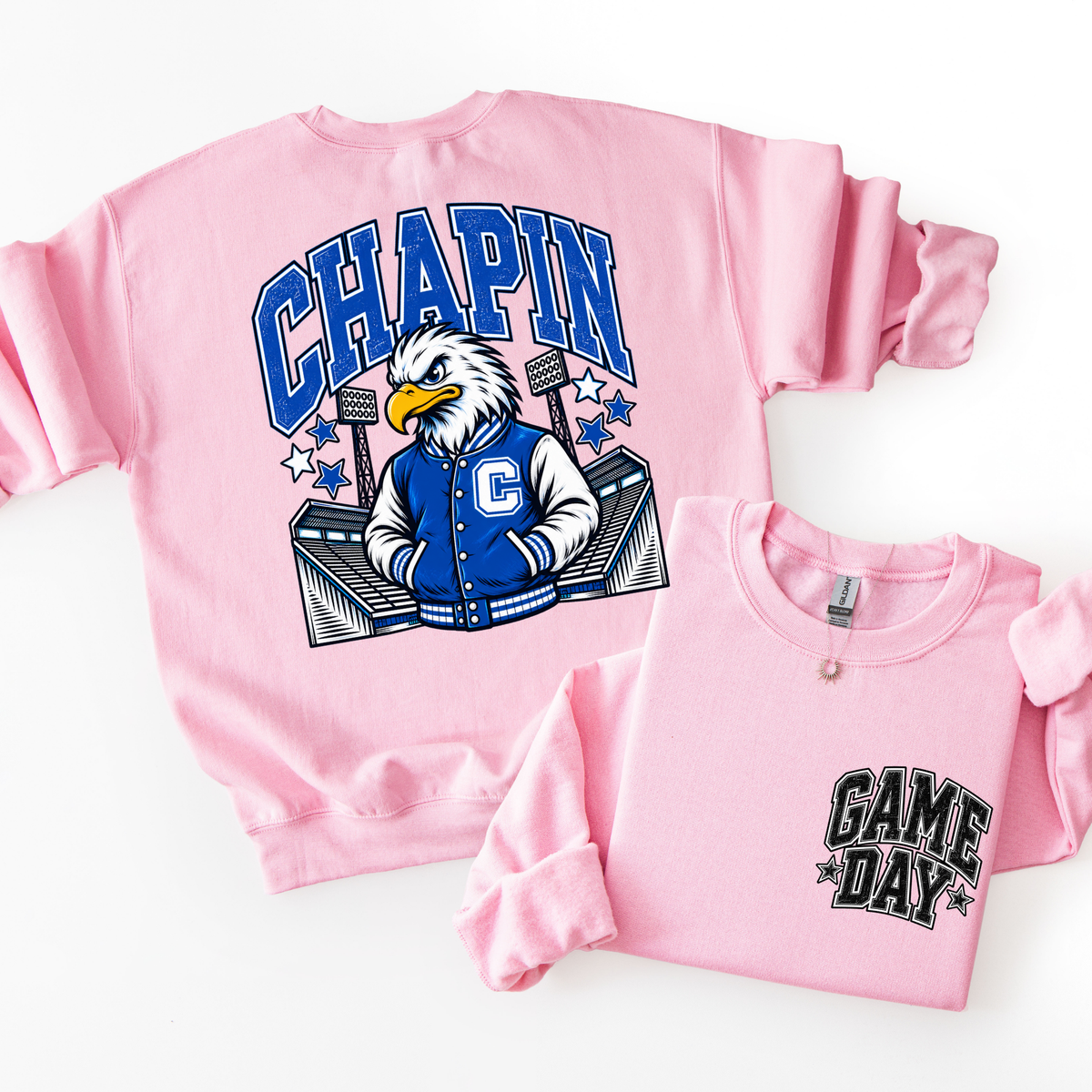 Chapin Football Mascot Sweatshirt- ADULT