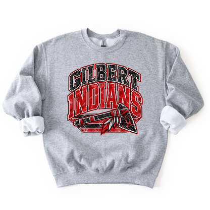Gilbert Vintage Mascot Sweatshirt- ADULT