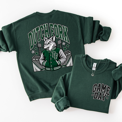 Dutch Fork Football Mascot Sweatshirt- ADULT