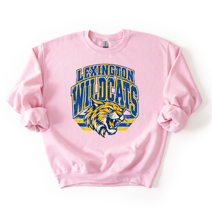 Lexington Vintage Mascot Sweatshirt- ADULT