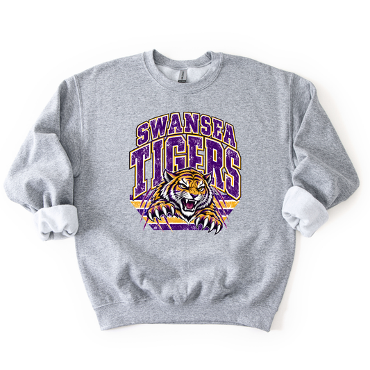 Swansea Vintage Mascot Sweatshirt- ADULT