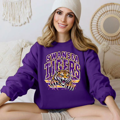 Swansea Vintage Mascot Sweatshirt- ADULT