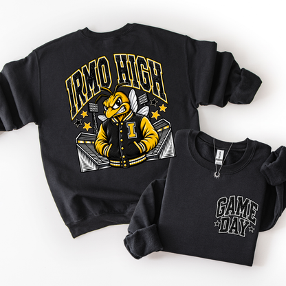 Irmo Football Mascot Sweatshirt- ADULT