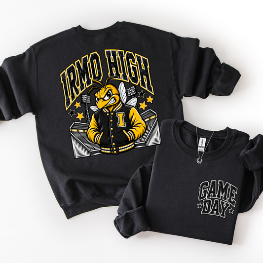 Irmo Football Mascot Sweatshirt- ADULT