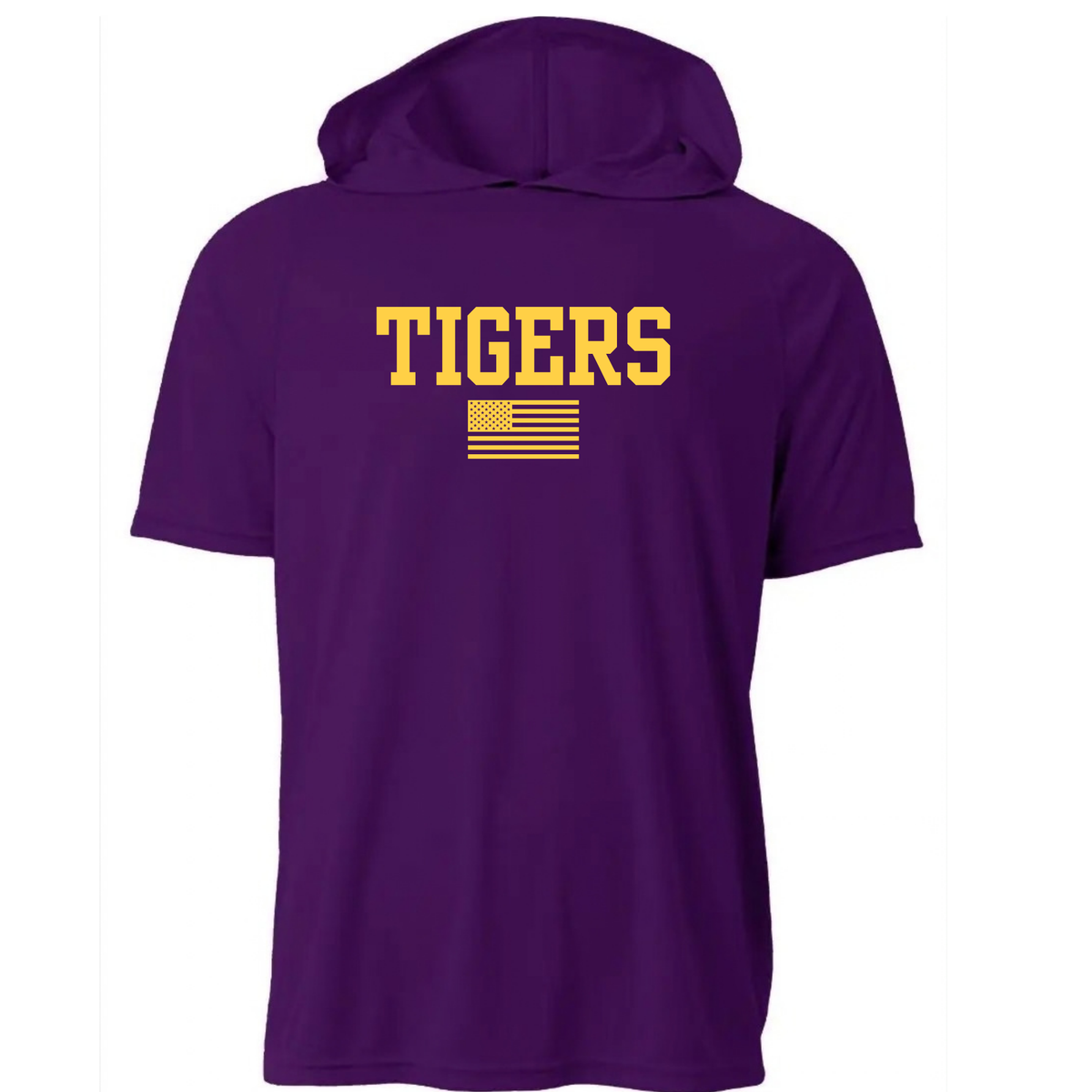 Swansea Performance Hooded Tee- Youth & Adult