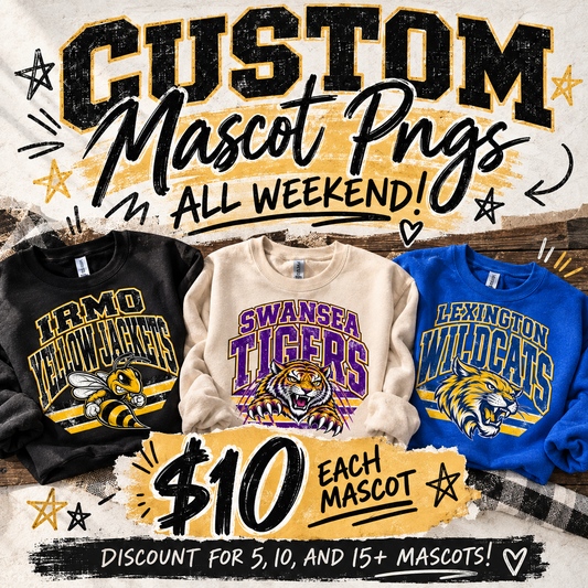 CUSTOM MASCOT PNG