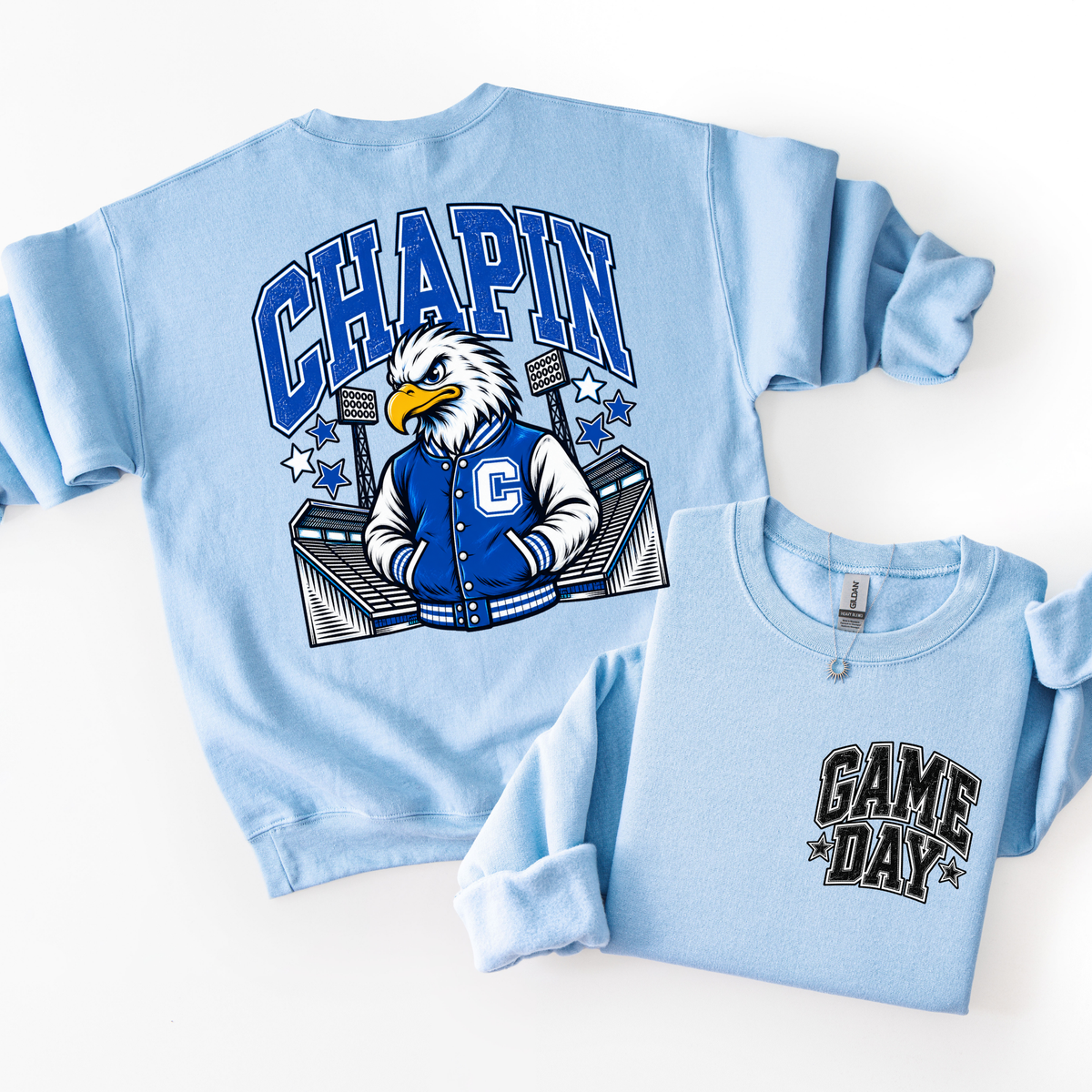Chapin Football Mascot Sweatshirt- ADULT