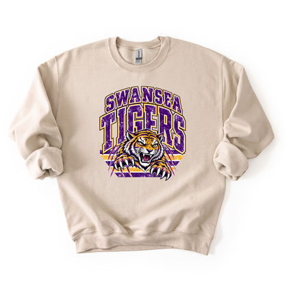 Swansea Vintage Mascot Sweatshirt- ADULT