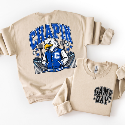 Chapin Football Mascot Sweatshirt- ADULT
